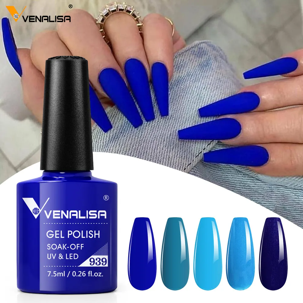 2pcs * 7.5ml Venalisa 누드 컬러 젤베이스 Nowipe 탑 코트 UV LED 젤 매니큐어 화장품 네일 아트 매니큐어 네일 광택제