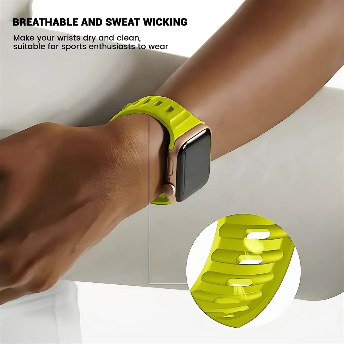 애플 워치 밴드용 스트랩, 소프트 실리콘 스포츠 팔찌, iwatch Serise 8 7 SE 6 5 9 Ultra 49mm, 44mm, 45mm, 41mm, 40mm, 42mm, 38mm