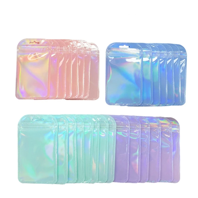 50pcs 홀로그램 지퍼 구슬 귀걸이에 대 한 작은 보석 가방 주머니 음식 저장소 중소 기업 기업가 포장 디스플레이 title=50pcs 홀로그램 지퍼 구슬 귀걸이에 대 한 작은 보석 가방 주머니 음식 저장소 중소 기업 기업가 포장 디스플레이 