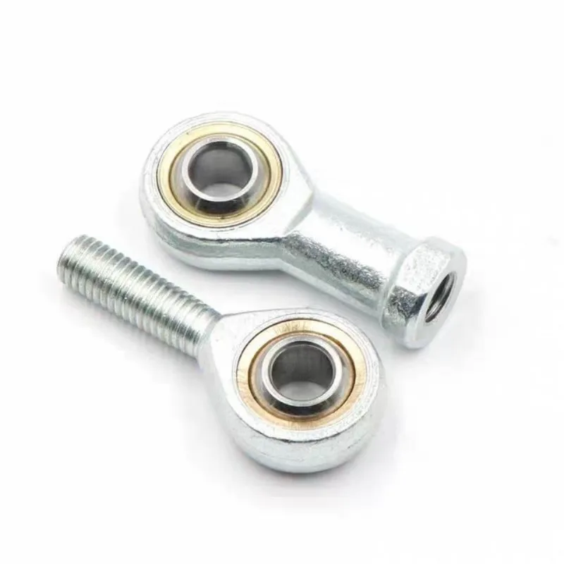 로드 엔드 구면 베어링 5mm6mm8mm10mm12mm/남성/여성 SA SI T/K POSA8 PHSA8 볼 조인트 메트릭 스레드 로드 엔드 베어링