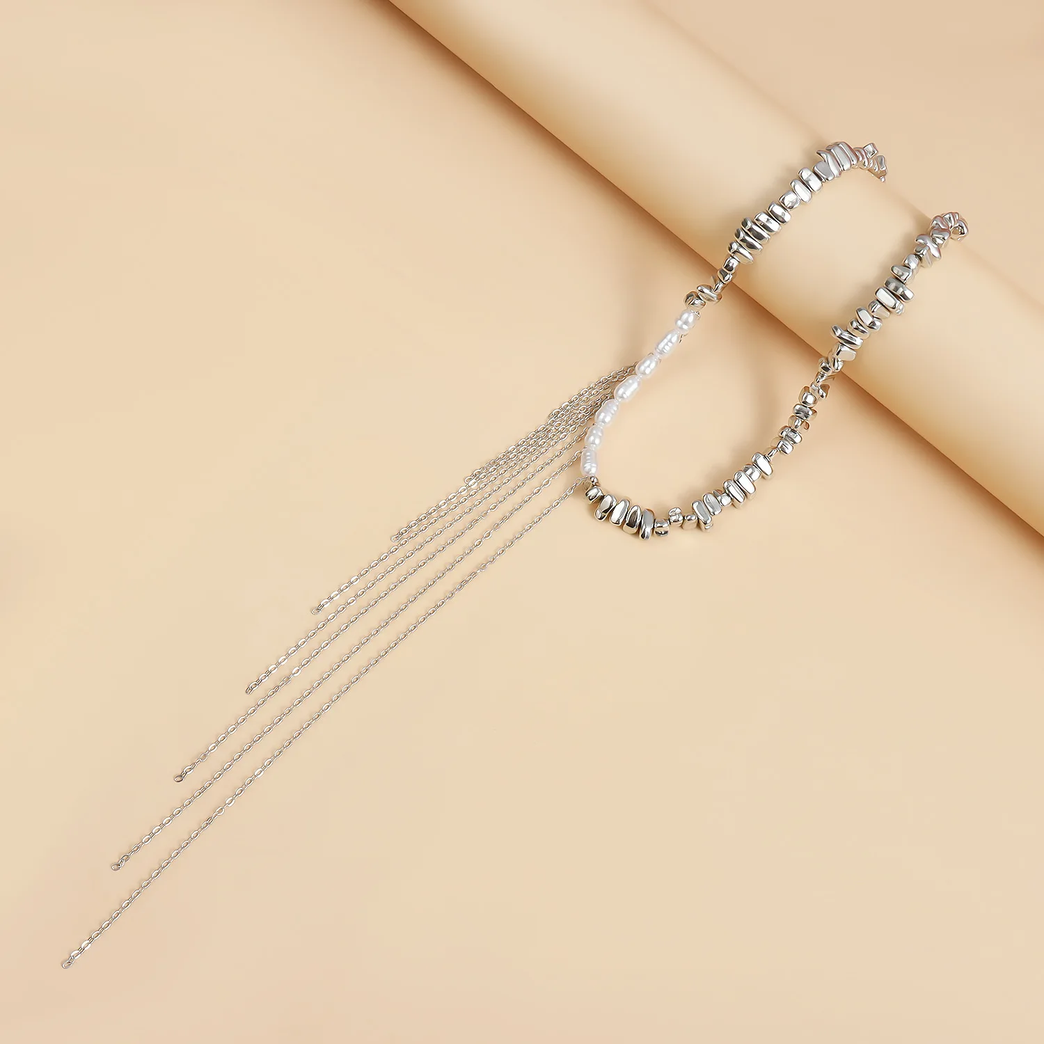 LATS 다목적 페르시 Tassels 목걸이 파티 착용을위한 조절 가능한 길이 목 체인 패션 쥬얼리 액세서리 선물