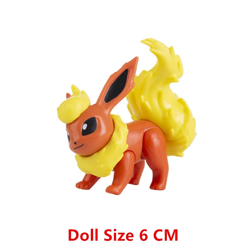 포켓몬 애니메이션 피규어 피카추 Eevee 리자몽 뮤츠, 만화 피규어 컬렉션 모델 포켓 몬스터 액션 완구 어린이 생일 선물