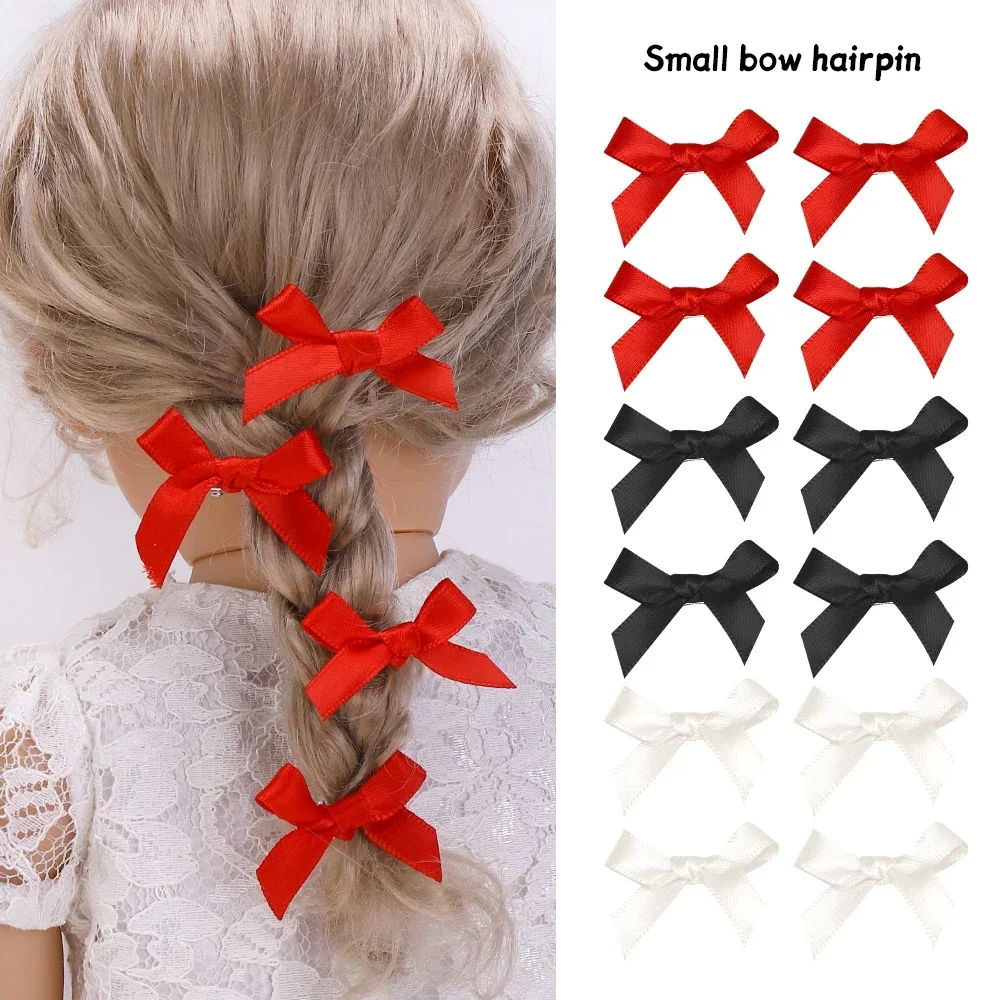 달콤한 Y2k 여자 Bowknot 미니 헤어 클립 금속 머리핀 머리 장식 자용 수제 리본 활 앞머리 클립 패션 헤어 액세서리 title=달콤한 Y2k 여자 Bowknot 미니 헤어 클립 금속 머리핀 머리 장식 자용 수제 리본 활 앞머리 클립 패션 헤어 액세서리 