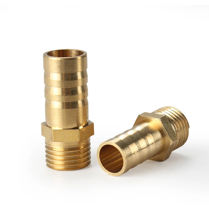 황동 파이프 피팅 4mm 6mm 8mm 10mm 12mm 호스 바브 테일 1/8 