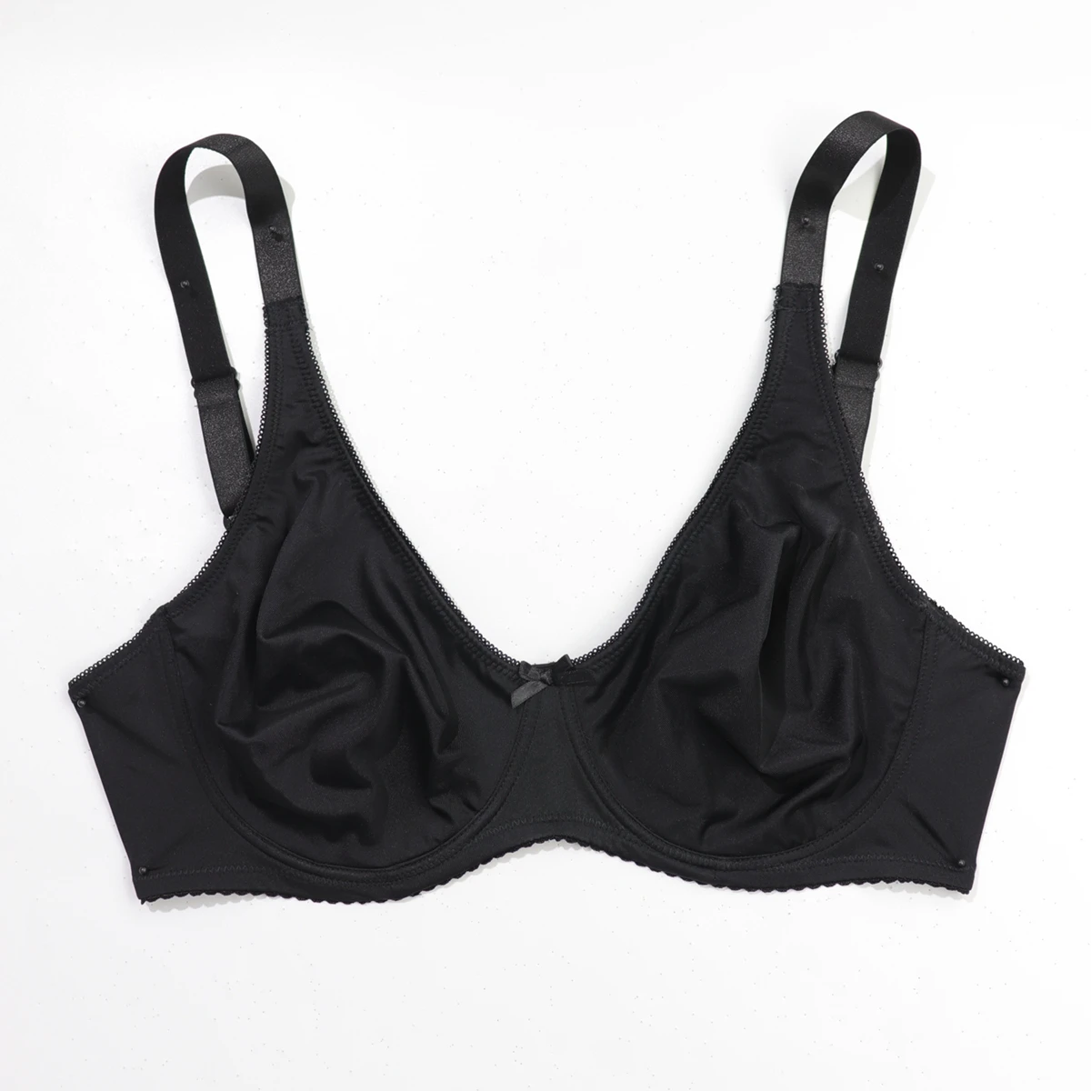 Beauwear Underwire 브래지어 큰 가슴 여성 솔리드 컬러 플러스 사이즈 브래지어 여성용 얇은 Unlined 속옷 38C-44C 38D-48D-3069