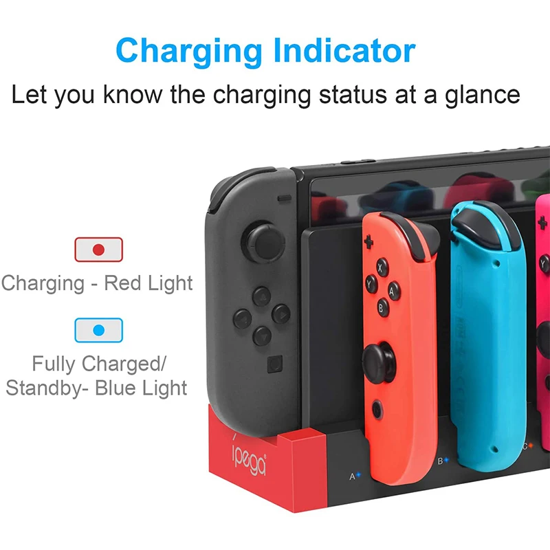 닌텐도 스위치 Joy-Con 컨트롤러 충전기 도크 스탠드 스테이션 홀더 스위치 NS Joy-Con 게임 지원 도크 충전