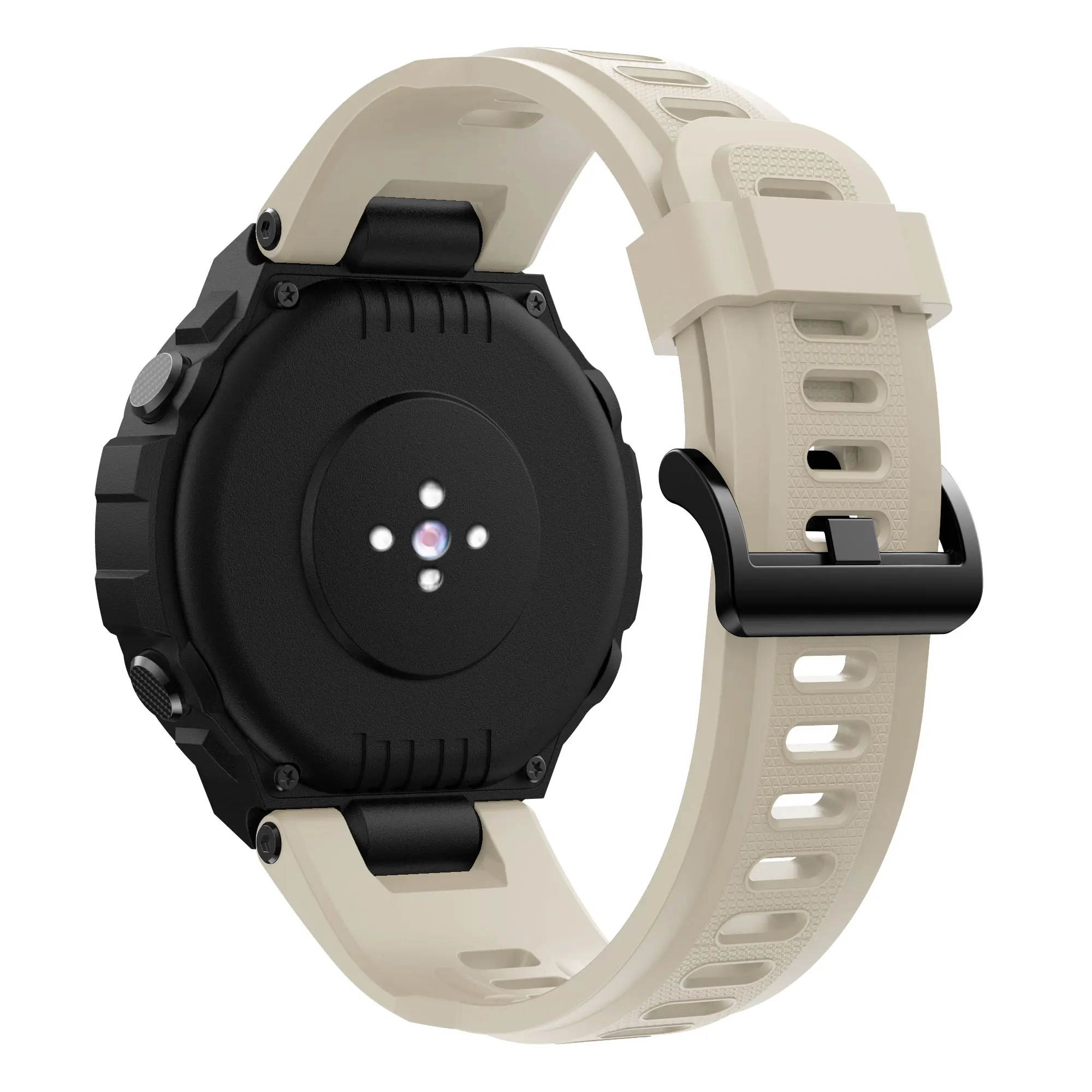 Xiaomi Huami Amazfit T-rex Pro Correa 용 Huami Amazfit T-REX 스포츠 손목 밴드 시계 밴드 용 도구가있는 실리콘 팔찌 스트랩