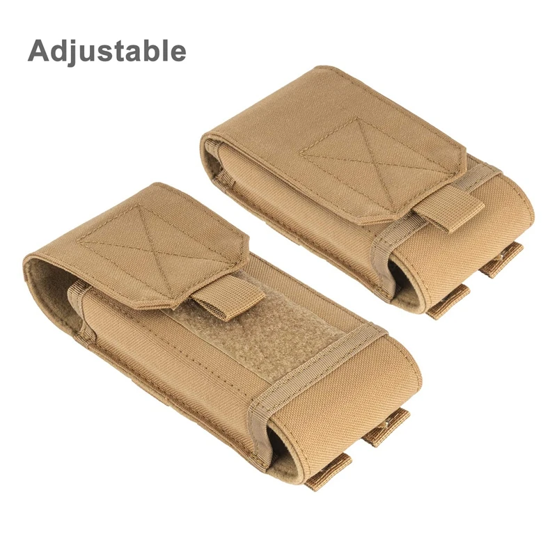 전술 Molle 운반 가방 작은 항목 사냥 야외 캠핑 EDC 가방 작은 가방 허리 가방 휴대 전화 가방