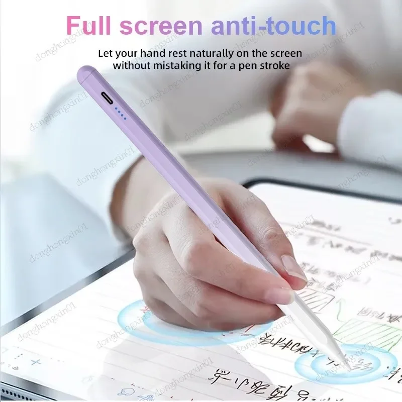 Redmi Pad SE 4G 용 범용 스타일러스 펜 Xiaomi Poco Pad 5G 5 6S Pro 12.4 Android 용량 성 펜용 8.7 인치 10.61 Pro 12.1