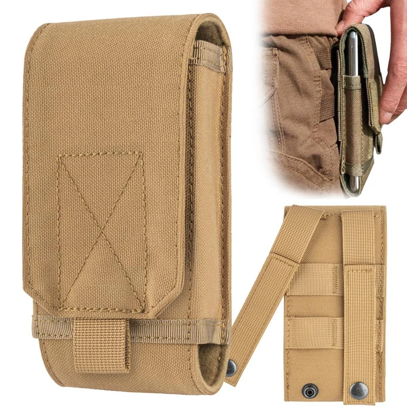 전술 Molle 운반 가방 작은 항목 사냥 야외 캠핑 EDC 가방 작은 가방 허리 가방 휴대 전화 가방