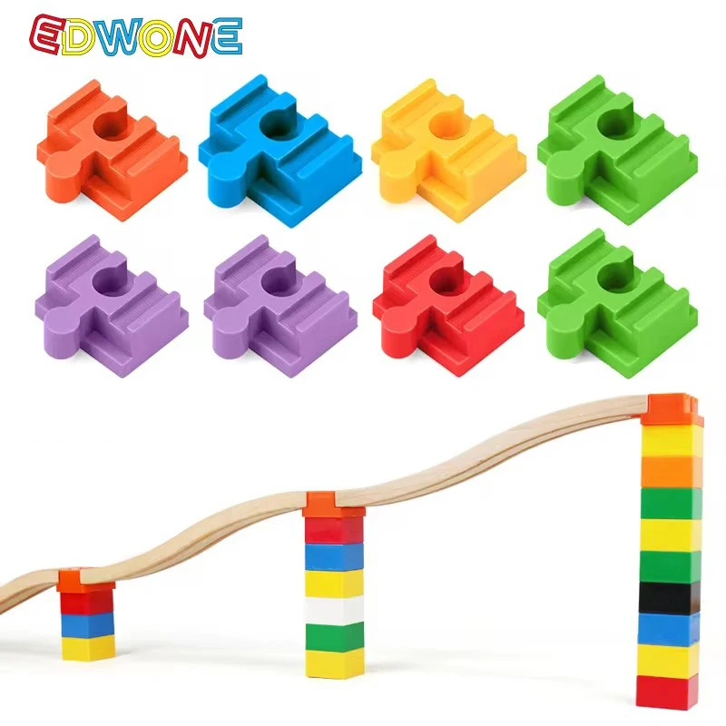 5/10PCS 나무 기차 트랙 액세서리 플라스틱 빌딩 블록 어댑터 나무 트랙 커넥터 브랜드 우드 트랙 장난감에 적합 title=5/10PCS 나무 기차 트랙 액세서리 플라스틱 빌딩 블록 어댑터 나무 트랙 커넥터 브랜드 우드 트랙 장난감에 적합 