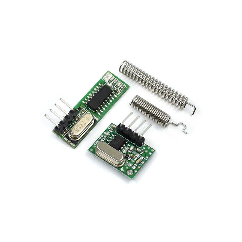 433 Mhz 슈퍼헤테로다인 RF 수신기 및 송신기 모듈 Arduino uno 무선 모듈 Diy 키트용 433 Mhz 원격 제어