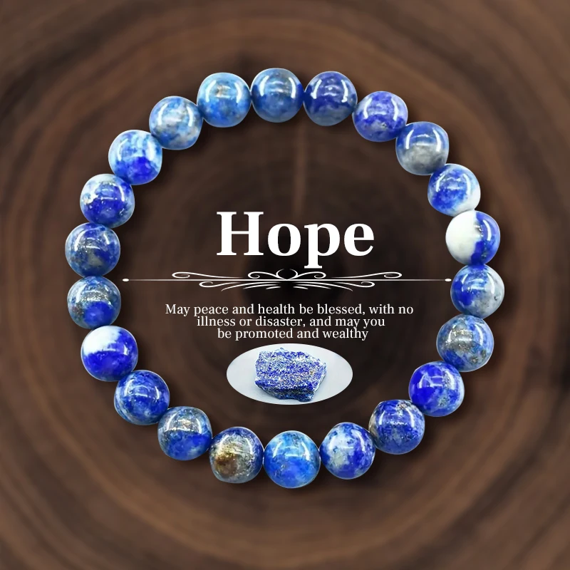 여성을위한 천연 석재 비즈 팔찌 남성 자수정 크리스탈 석영 마노 타이거 아이 탄성 팔찌 Reiki Healling Jewelry Gift