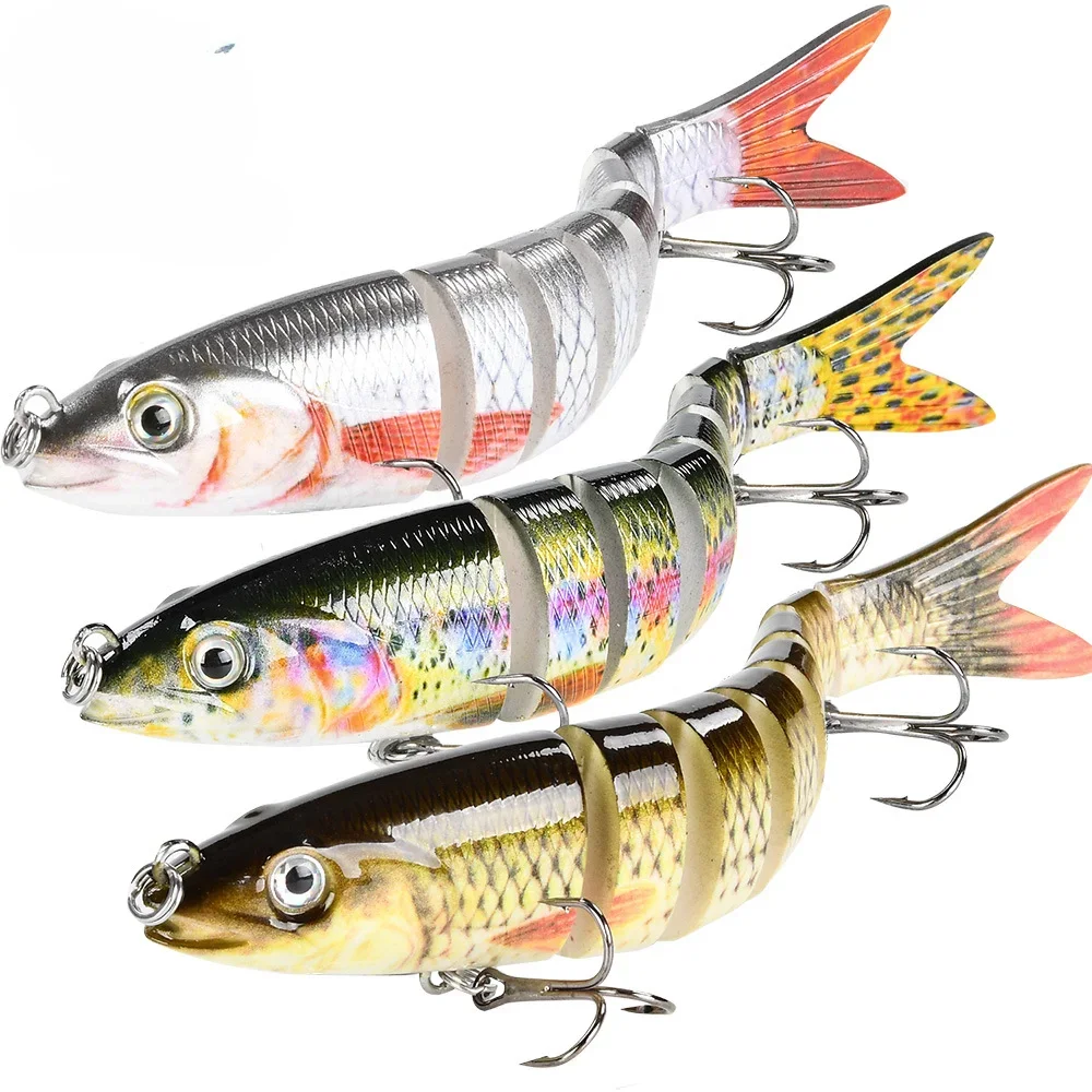 10cm 싱킹 워블러 낚시는 낚시 태클 미끼에 대한 관절 크랭크베이트 Swimbait 8 세그먼트 하드 인공 미끼를 미끼 title=10cm 싱킹 워블러 낚시는 낚시 태클 미끼에 대한 관절 크랭크베이트 Swimbait 8 세그먼트 하드 인공 미끼를 미끼 