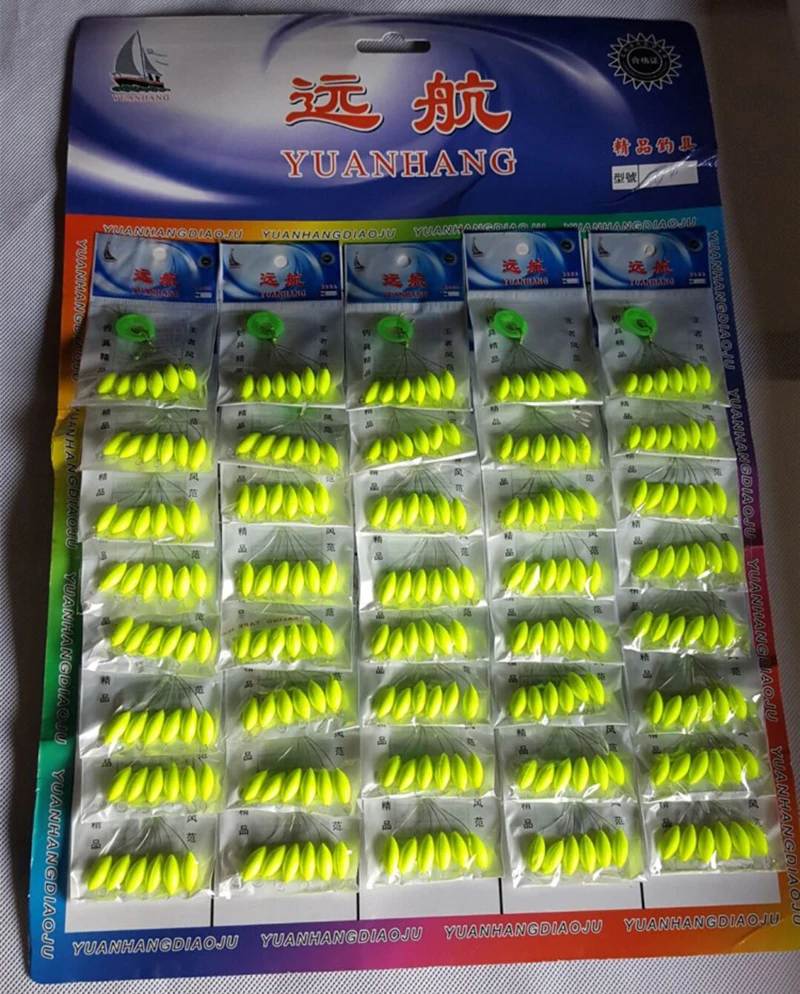 120pcs (20packs) 7 성급 플로트 잉어 낚시 플로트 낚시 부표 대형 중형 소형 민물 낚시 코르크 B558