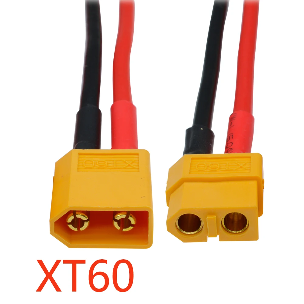 XT60 XT-60 남성 여성 총알 커넥터 플러그 RC Lipo 배터리 Quadcopter Multicopter 핫 세일에 대 한 실리콘 14 AWG 와이어 title=XT60 XT-60 남성 여성 총알 커넥터 플러그 RC Lipo 배터리 Quadcopter Multicopter 핫 세일에 대 한 실리콘 14 AWG 와이어 