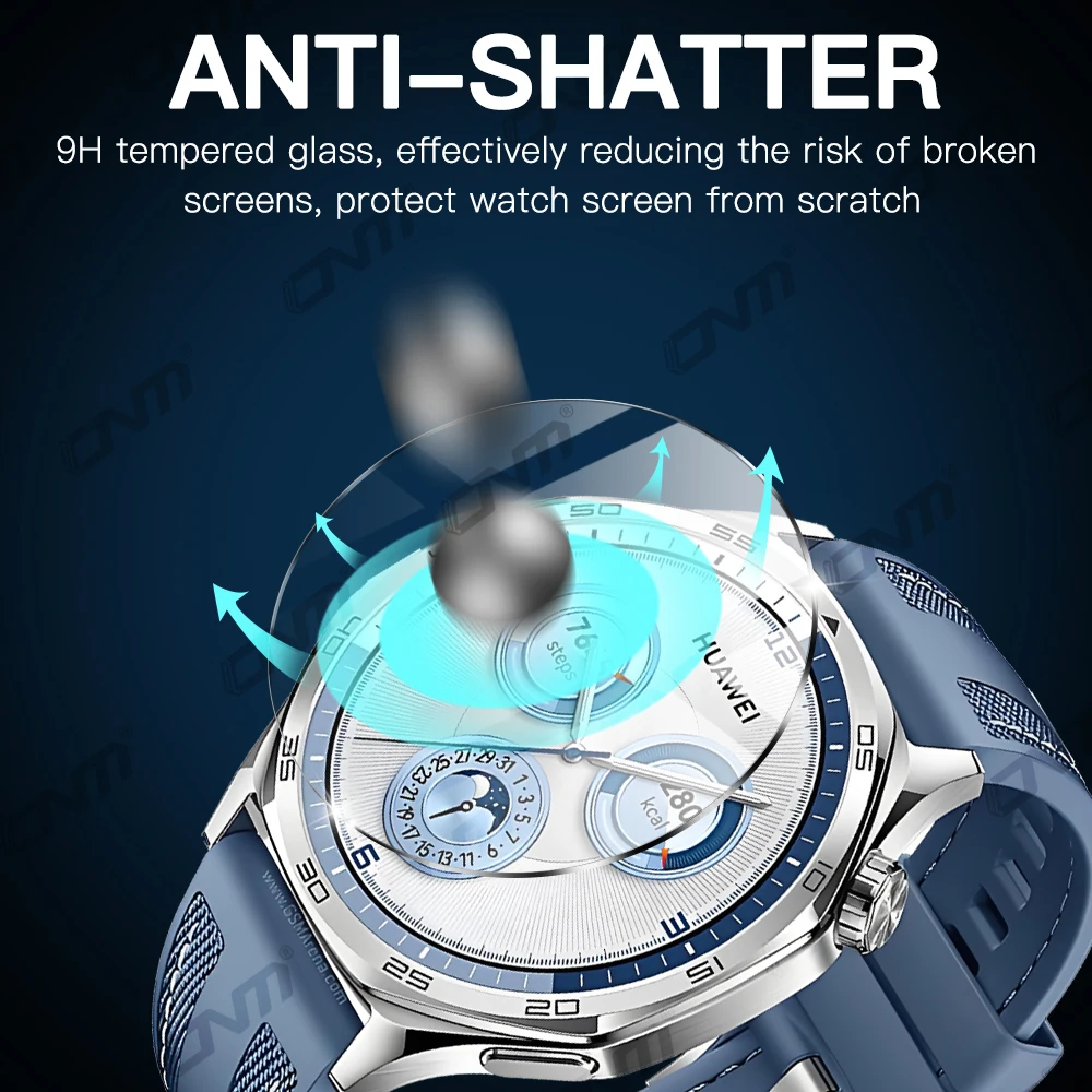 Huawei Watch GT 5 / GT5 Pro용 2.5D 스크린 보호대, 강화 유리 스크래치 방지 보호 필름 액세서리, 46mm, 42mm, 41mm