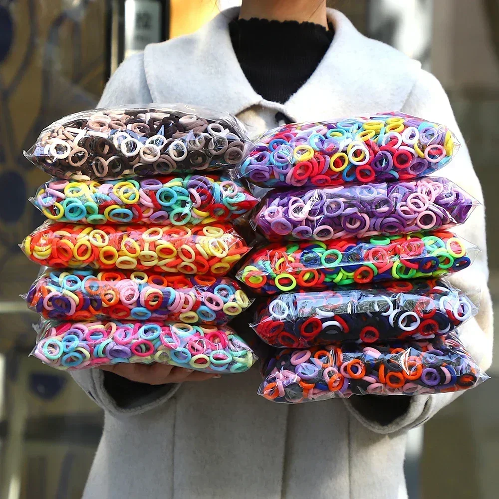50 개/가방 여자를위한 다채로운 기본 나일론 Ealstic 헤어 넥타이 포니 테일 잡아 Scrunchie 고무 밴드 아이 패션 헤어 액세서리 title=50 개/가방 여자를위한 다채로운 기본 나일론 Ealstic 헤어 넥타이 포니 테일 잡아 Scrunchie 고무 밴드 아이 패션 헤어 액세서리 
