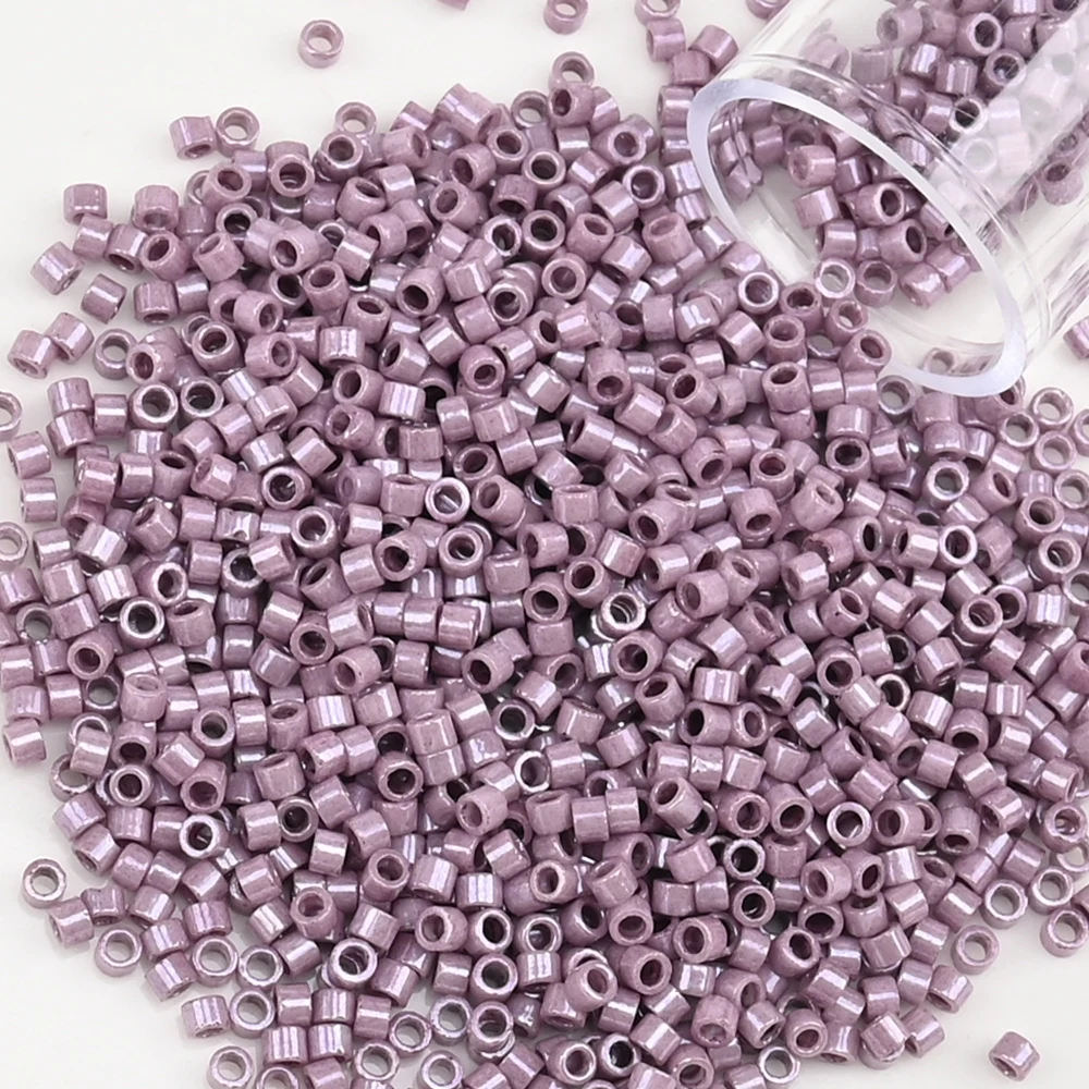 1200pcs 일본 유리 씨앗 구슬 보석에 대 한 유니폼 2mm SeedBeads Diy 팔찌 목걸이 만들기 작은 공예 구슬