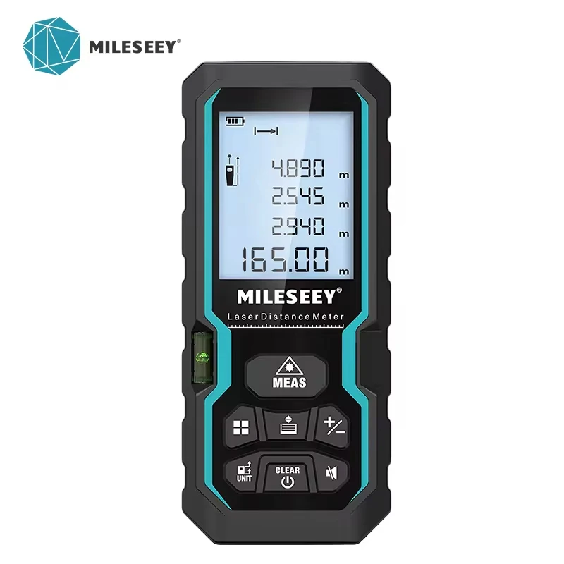 Mileseey S6 레이저 거리 측정기 40m/120m, 레벨 버블이 있는 거리 측정기, 백라이트가 있는 LCD 디스플레이, 가정용 측정 도구 title=Mileseey S6 레이저 거리 측정기 40m/120m, 레벨 버블이 있는 거리 측정기, 백라이트가 있는 LCD 디스플레이, 가정용 측정 도구 