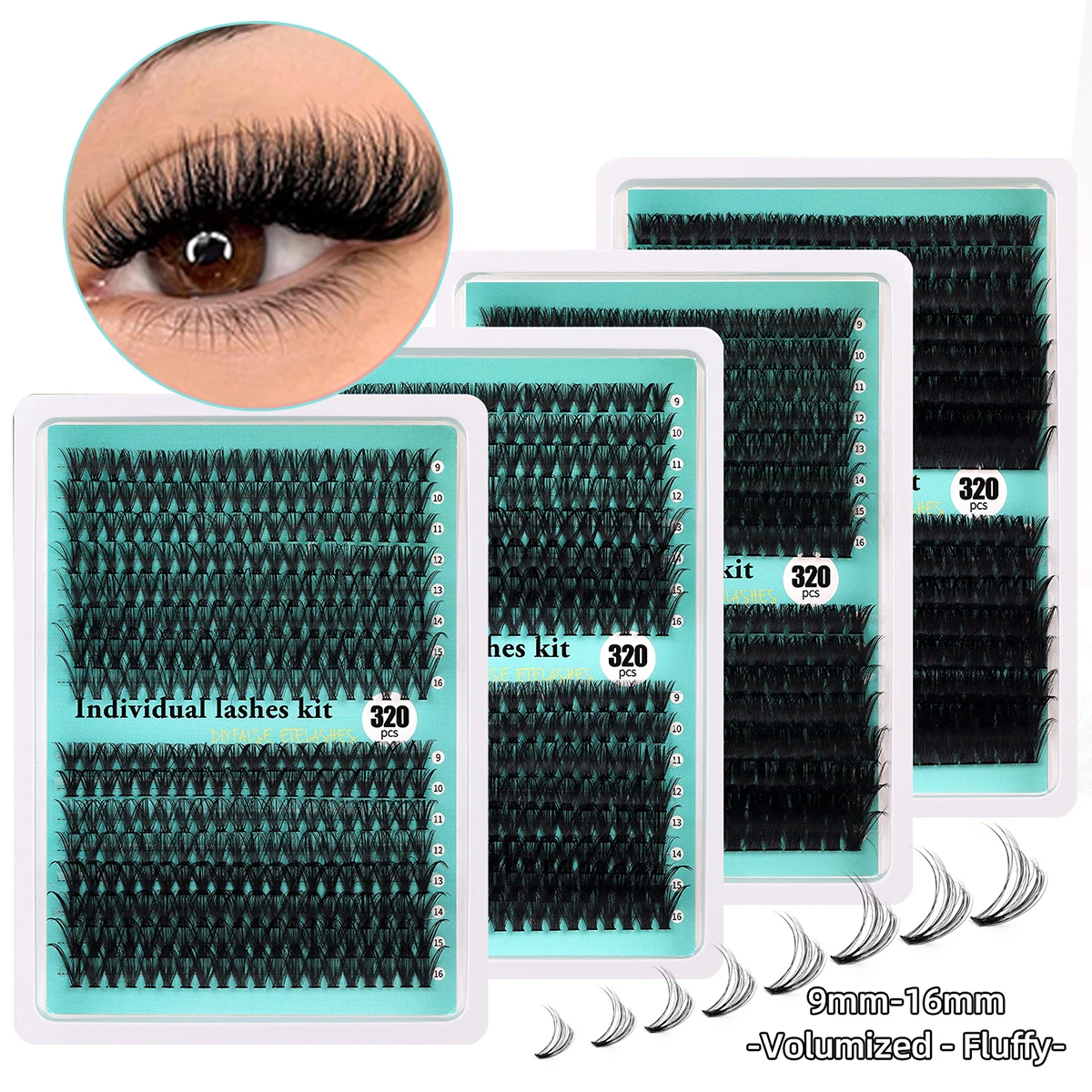 개별 속눈썹 20-100D 280pcs 클러스터 속눈썹 자연 모양 혼합 트레이 DIY 속눈썹 확장 볼륨 속눈썹 클러스터 속눈썹 title=개별 속눈썹 20-100D 280pcs 클러스터 속눈썹 자연 모양 혼합 트레이 DIY 속눈썹 확장 볼륨 속눈썹 클러스터 속눈썹 
