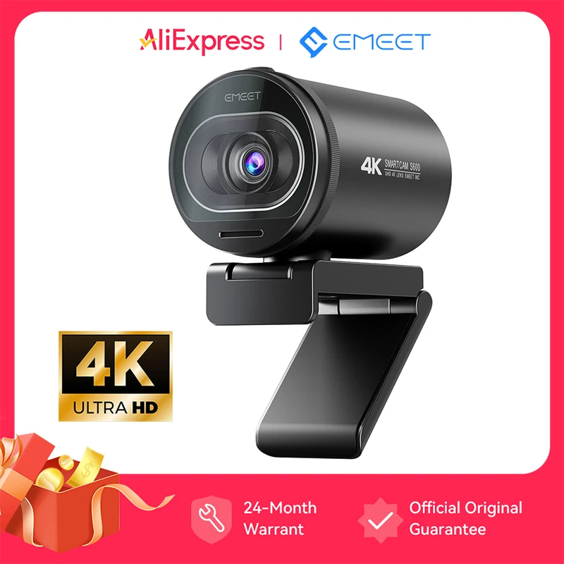 웹캠 4K 스트리밍 웹 카메라 1080P 60FPS USB 카메라 EMEET S600 Tiktok/YouTube용 마이크가 있는 자동 초점 라이브 스트림 카메라 title=웹캠 4K 스트리밍 웹 카메라 1080P 60FPS USB 카메라 EMEET S600 Tiktok/YouTube용 마이크가 있는 자동 초점 라이브 스트림 카메라 