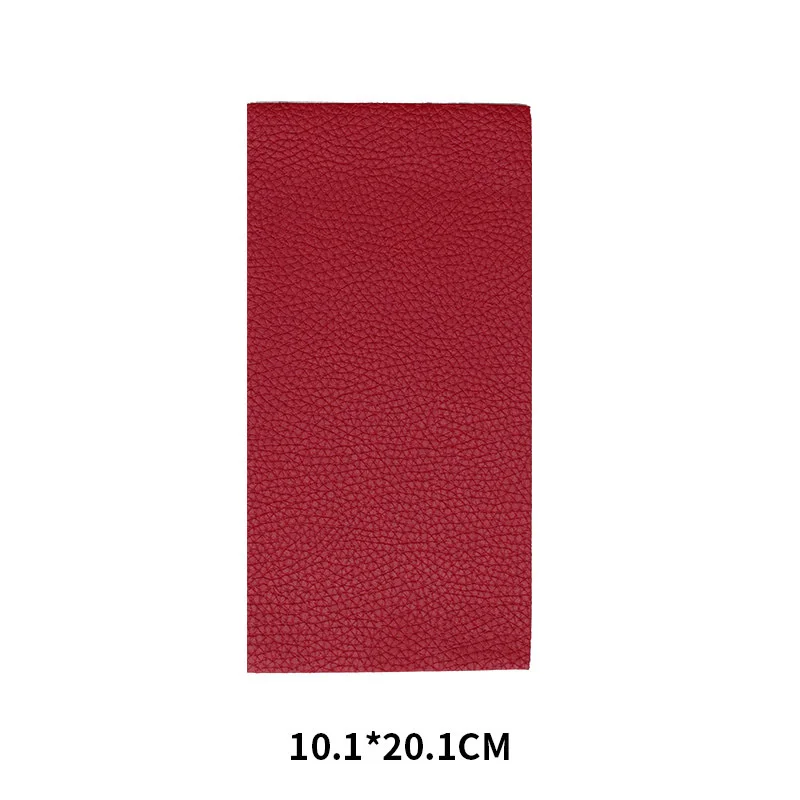 20X10Cm 12 색 철 없음 소파 의류에 자기 접착 스틱 가죽 PU 패브릭 대형 스티커 패치 열매 패턴 수리