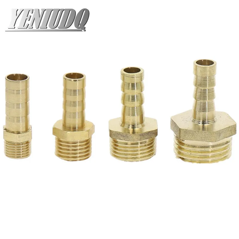 황동 호스 피팅 4mm-19mm 바브 테일 1/8 