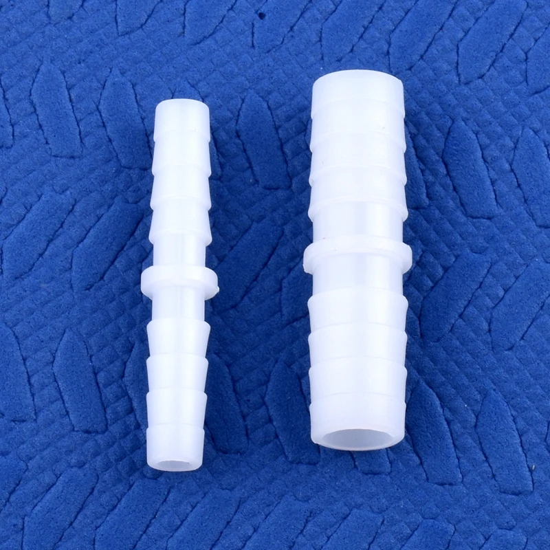 5 ~ 200pcs 4 ~ 14mm 식품 등급 플라스틱 동일한 직경 직접 커넥터 수족관 물고기 탱크 공기 펌프 호스 파고다 조인트 워터 파이프 피팅