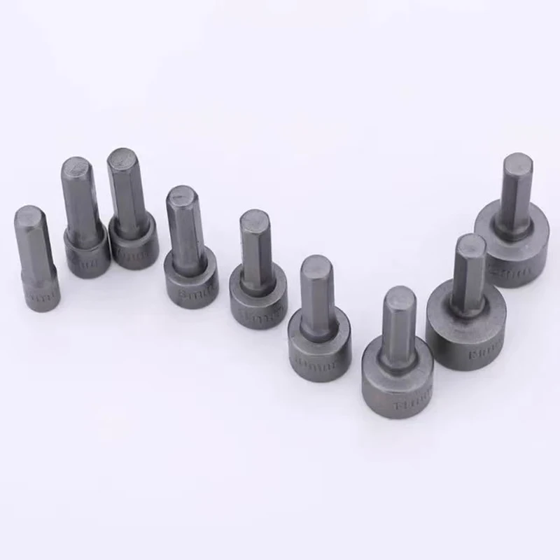 9 개/대 5mm-13mm 육각 소켓 슬리브 노즐 너트 드라이버 세트 스크루 드라이버 세트 Schroevendraaier 세트 비트 세트 도구 소켓 렌치