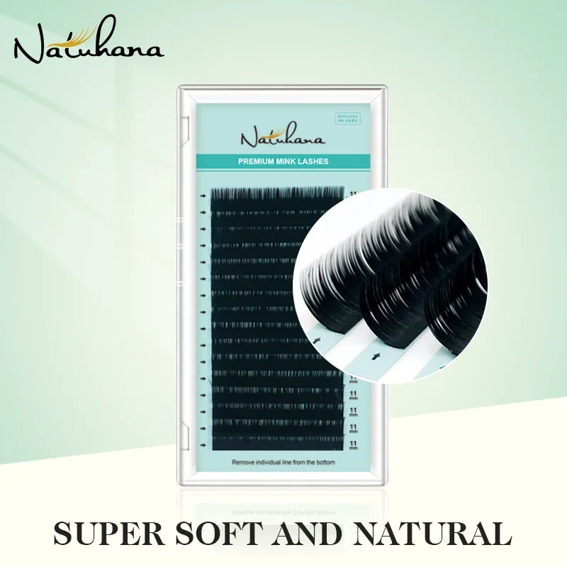NATUHANA 개인 인조 속눈썹, 천연 PBT 속눈썹 연장, 합성 속눈썹, 화장품 용품, B, C,D, 컬 속눈썹 title=NATUHANA 개인 인조 속눈썹, 천연 PBT 속눈썹 연장, 합성 속눈썹, 화장품 용품, B, C,D, 컬 속눈썹 