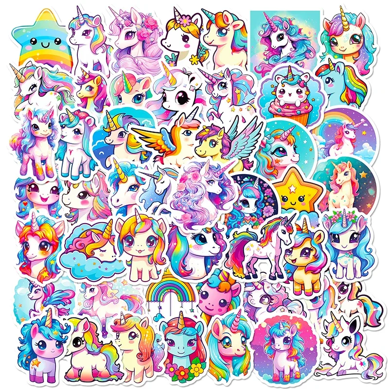 10/30/50PCS 유니콘 비행 PVC 스티커 미적 장식 Scrapbooking 어린이 한국어 편지지 학교 용품 어린이위한 title=10/30/50PCS 유니콘 비행 PVC 스티커 미적 장식 Scrapbooking 어린이 한국어 편지지 학교 용품 어린이위한 