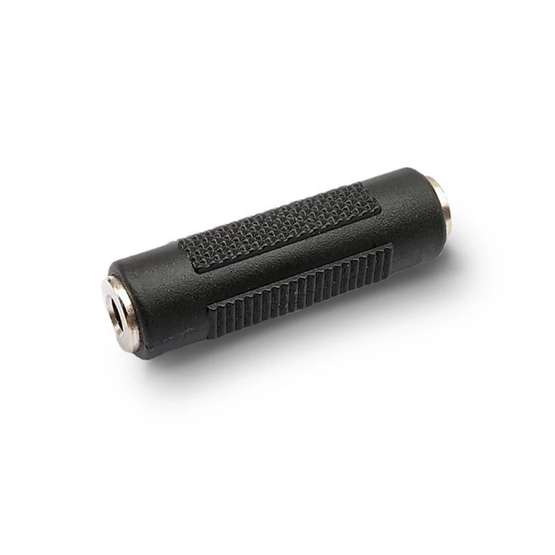 2PCS 3.5mm 잭 커플러 금도금 3.5mm 암-3.5mm 암 잭 플러그 오디오 스테레오 커플러 소켓 어댑터 커넥터