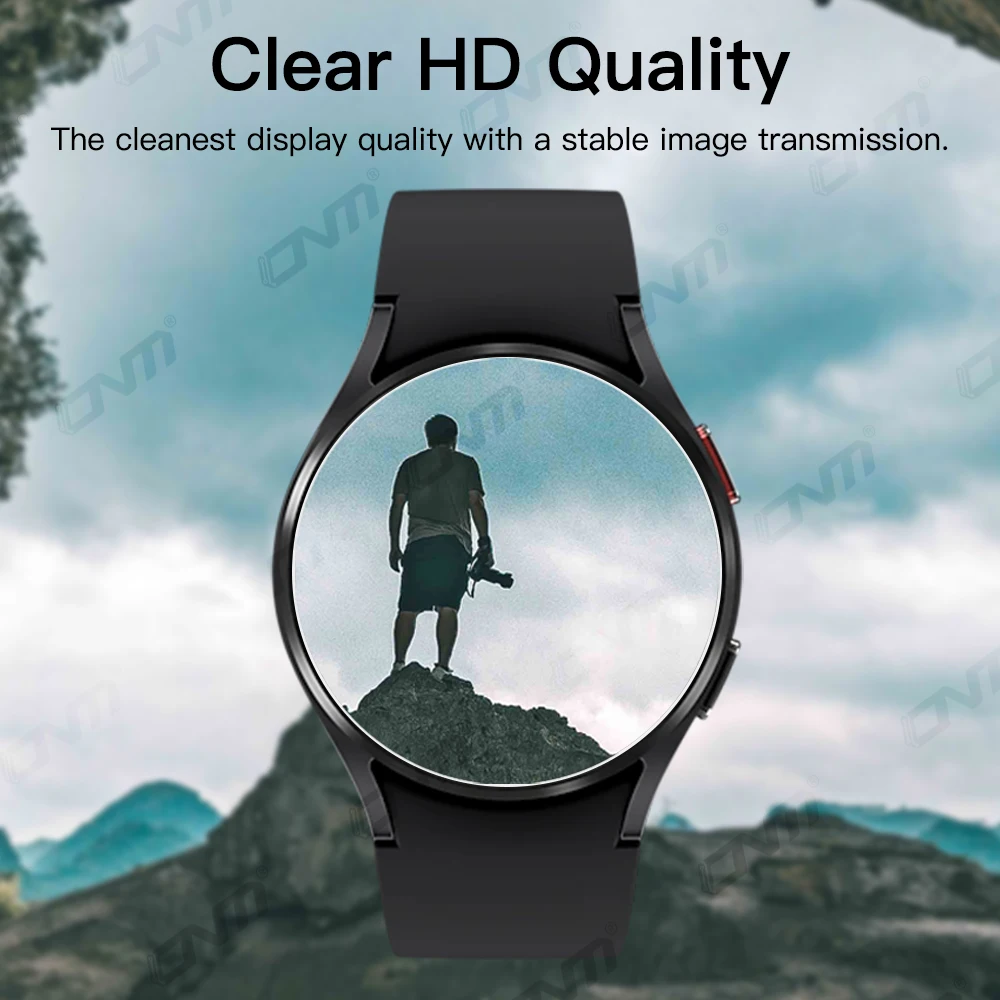 삼성 갤럭시 시계 7/6/5/4 용 9H 강화 유리 40/44mm 클래식 43/47mm 프로 화면 보호기 안티 스크래치 필름 액세서리