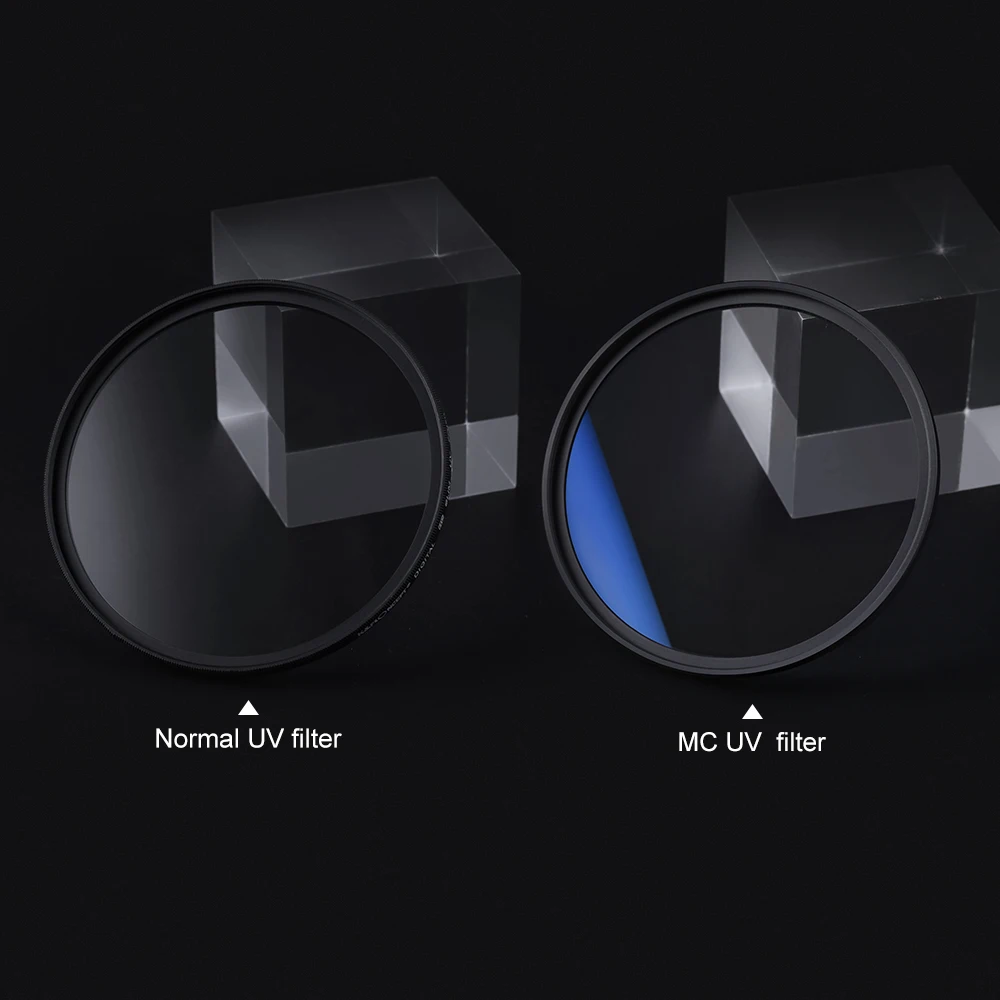 K&F Concept MC UV 보호 필터 울트라 슬림 멀티 코팅 HD 37mm 43mm 46mm 49mm 52mm 55mm 58mm 62mm 67mm 72mm 77mm 82mm