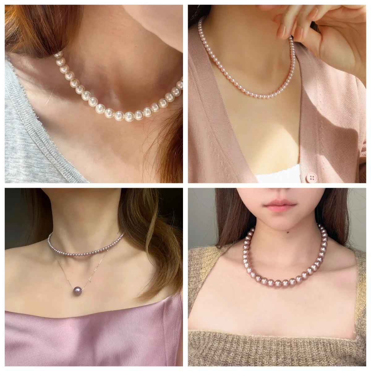 천연 담수 진주 비즈 DIY 여성 목걸이 팔찌 쥬얼리 만들기위한 고품질 36cm 펀치 라운드 느슨한 진주 구슬