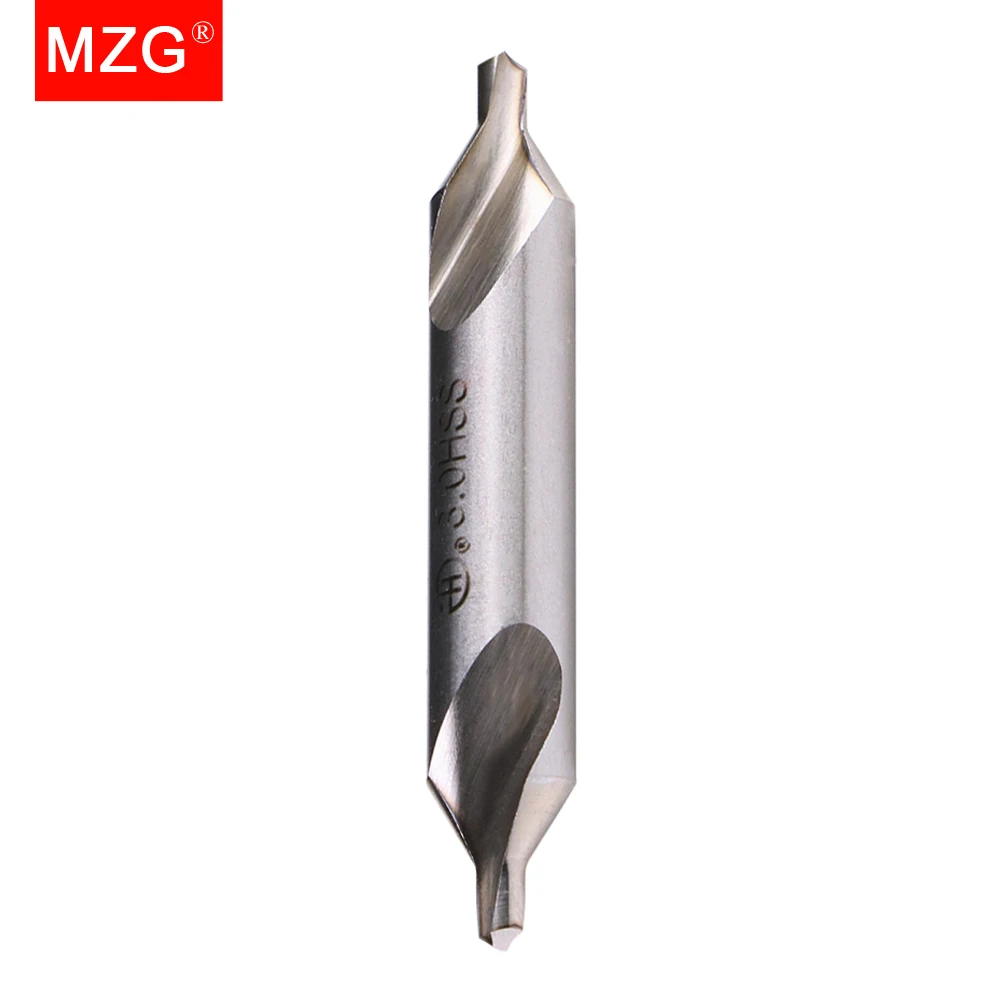 MZG 1/5/10pcs 1set HSS 센터 드릴 비트 결합 센터 드릴 60도 카운터 싱크 각도 금속 드릴 비트 1/1.5/2/2.5/3/4/5