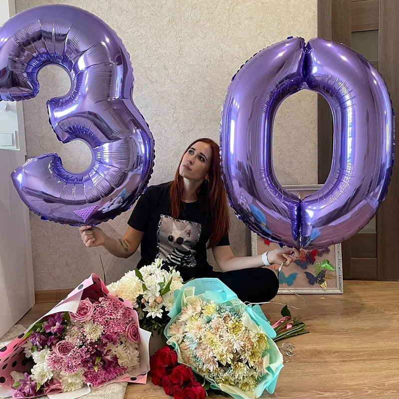 소년 소녀 생일 풍선 32 인치 보라색 번호 풍선 1 2 3 생일 파티 장식 어린이 anniversaire 9/1/3 세 title=소년 소녀 생일 풍선 32 인치 보라색 번호 풍선 1 2 3 생일 파티 장식 어린이 anniversaire 9/1/3 세 