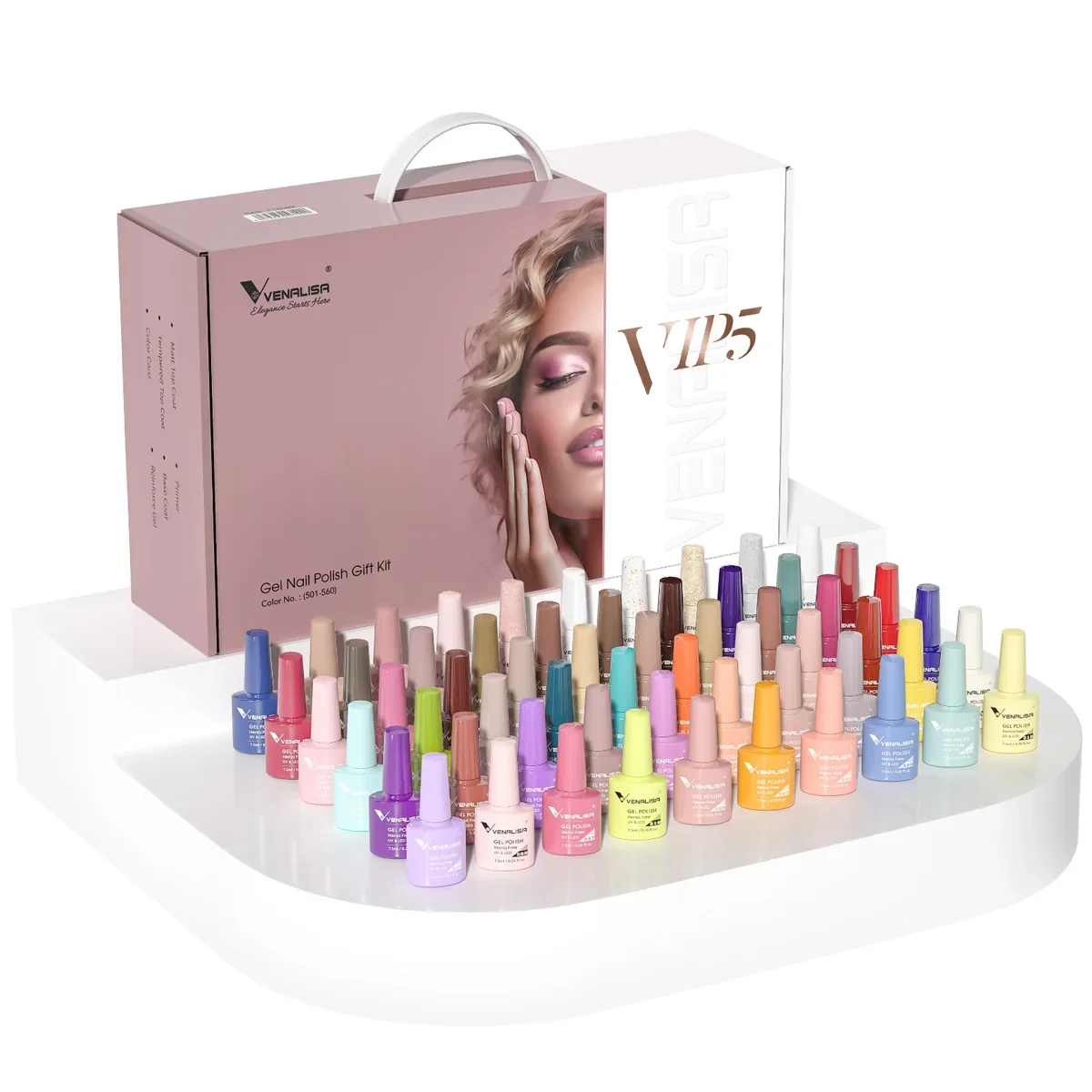 Venalisa VIP5 HEMA FREE 젤리 핑크 누드 컬렉션 네일 젤 폴리쉬 글리터 화려한 UV LED 젤 바니시 네일 매니큐어