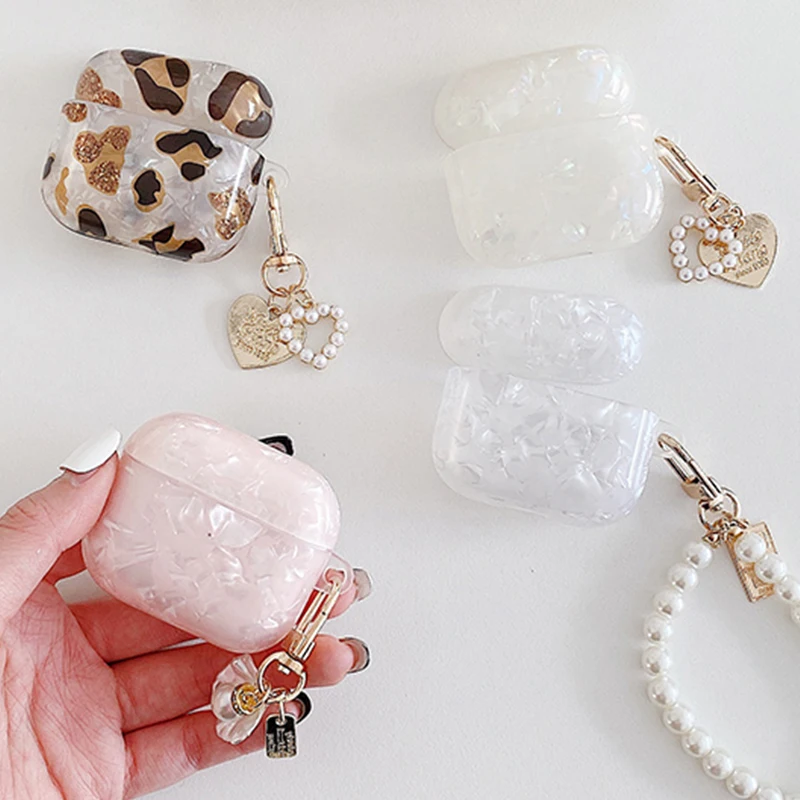 AirPods Pro 2 용 Leopard Girl 케이스 Airpods 4 pro 2 용 USB C 케이스 Airpods3 케이스 airpods pro 3 2 1 Funda 용 소프트 실리콘 커버