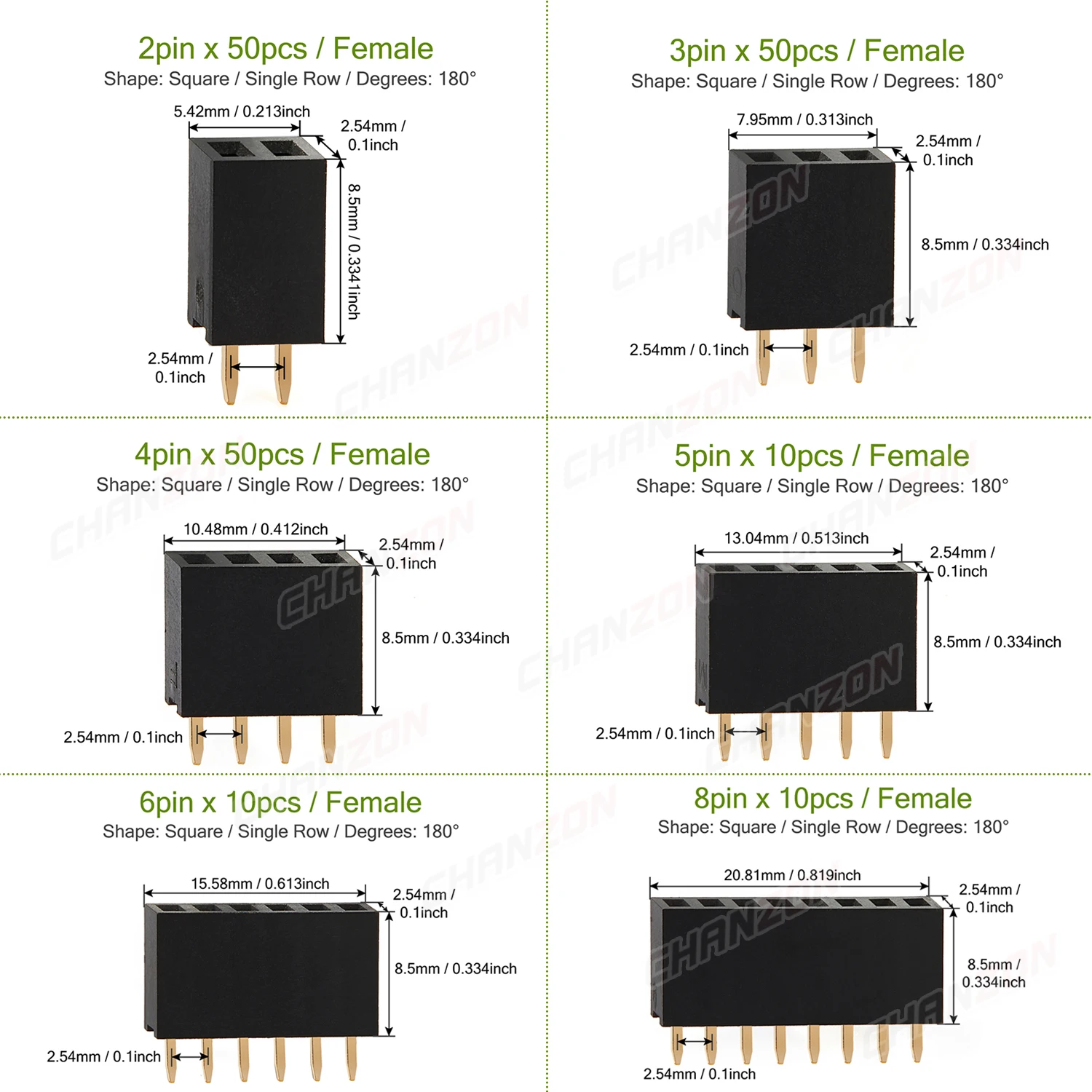 2 3 4 5 6 8 10 12 15 20 40 암 핀 헤더 소켓 금도금 솔더리스 단일 행 핀 헤더 Pcb 용 2.54mm 커넥터