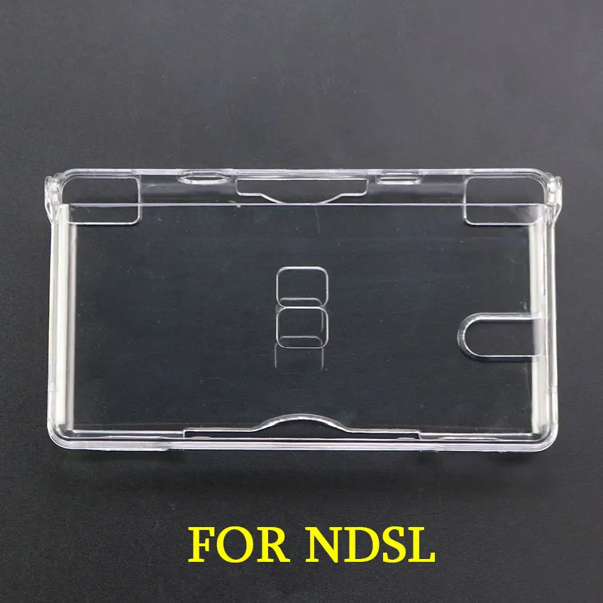 Cltgxdd 플라스틱 투명 크리스탈 보호 하드 케이스 커버, PSP PSV GBA SP NDSL DSI NDSI XL 3DS XL 3DS XLL 콘솔용, 1 개