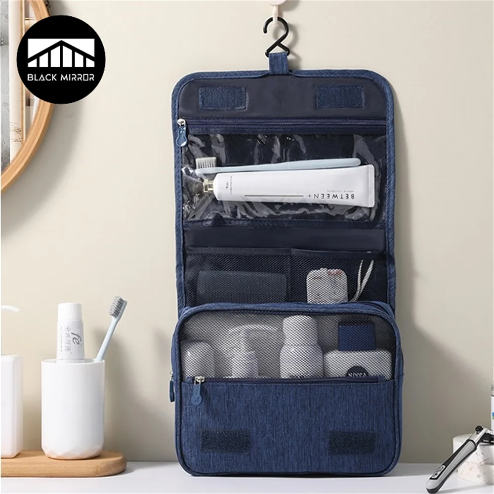 교수형 후크와 휴대용 세면 용품 Washbag 방수 여성 욕실 화장품 보관 가방 대용량 여행 남자 메이크업 케이스 title=교수형 후크와 휴대용 세면 용품 Washbag 방수 여성 욕실 화장품 보관 가방 대용량 여행 남자 메이크업 케이스 