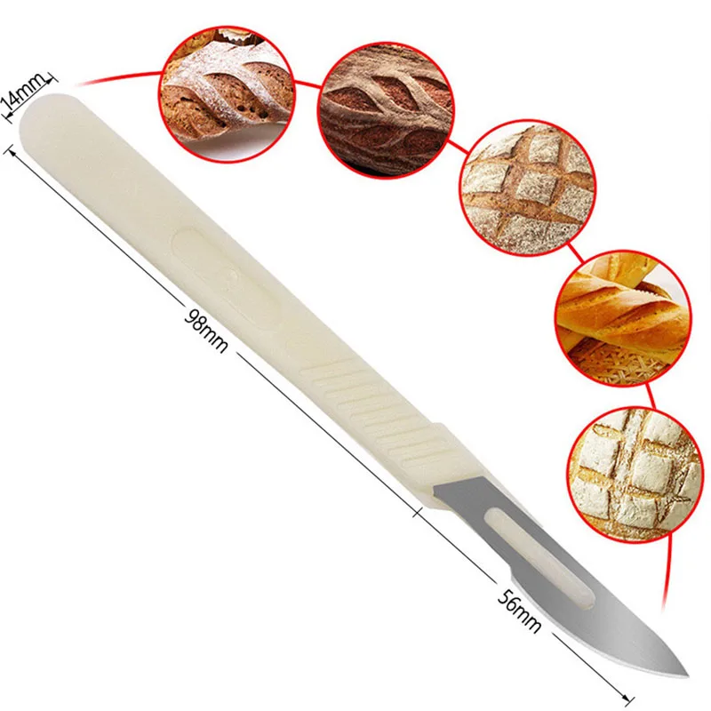 프렌치 빵 커터, 빵 블레이드 조각 칼, 주방 도구, 베이킹 액세서리, 패턴 빵 절단, 베이킹 페이스트리 도구