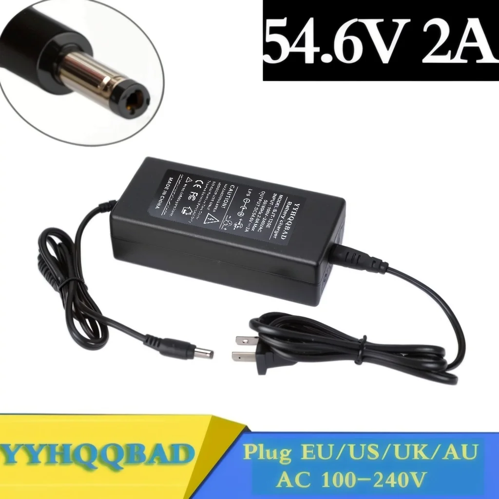 48V 리튬 이온 배터리 충전기 용 54.6V 2A 충전기 48V 13S 리튬 Ebike 배터리 용 DC 소켓/커넥터 title=48V 리튬 이온 배터리 충전기 용 54.6V 2A 충전기 48V 13S 리튬 Ebike 배터리 용 DC 소켓/커넥터 