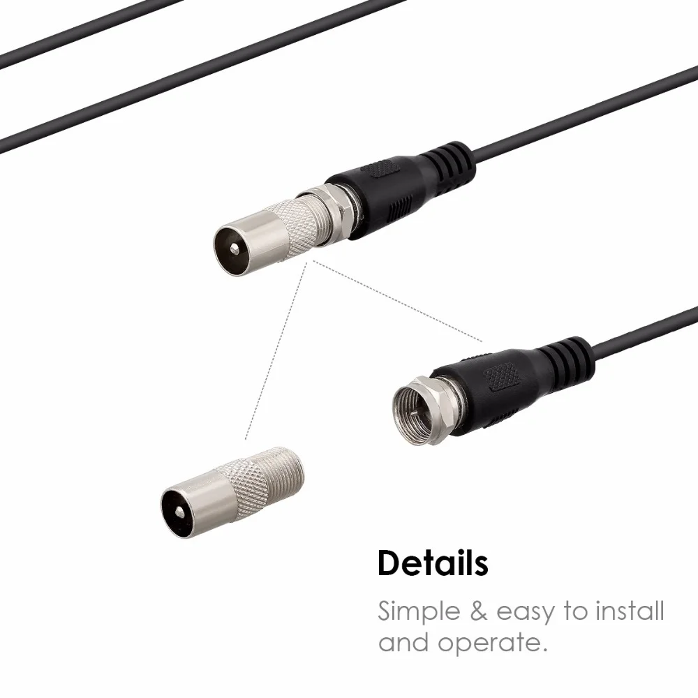 HD 디지털 TV 안테나, 실내 증폭 DAB, 증폭기 부스터, VHF, UHF, 빠른 응답, 야외 항공 세트, 고이득 200 마일