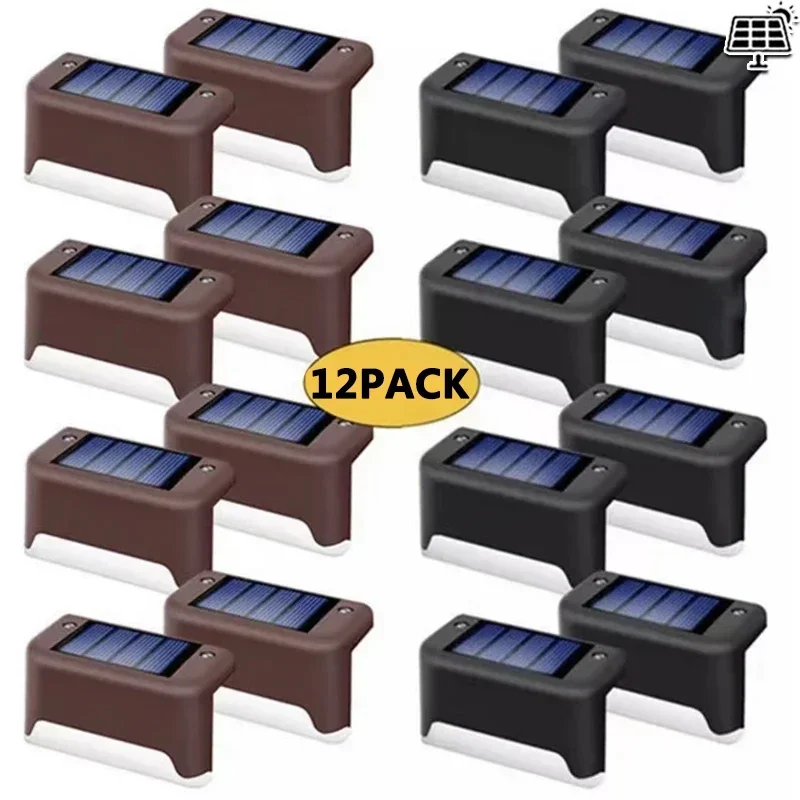 4/8/12Pcs 태양 갑판 조명 야외 방수 LED 울타리 조명 단계 정원 파티오 계단 난간 통로에 대 한 램프 장식 title=4/8/12Pcs 태양 갑판 조명 야외 방수 LED 울타리 조명 단계 정원 파티오 계단 난간 통로에 대 한 램프 장식 