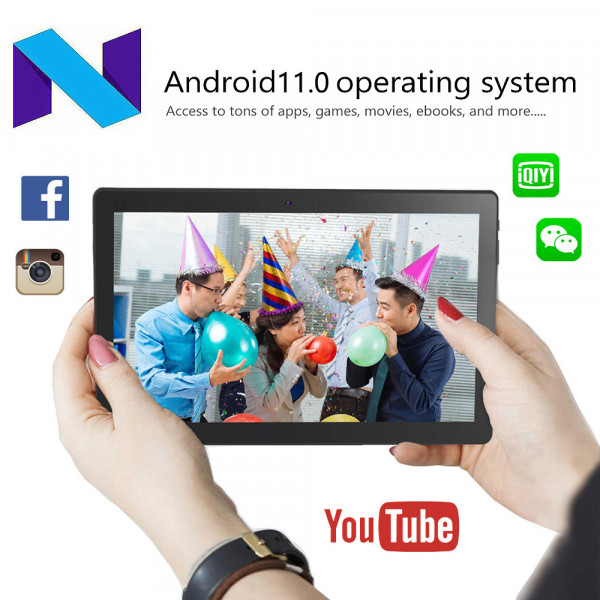BDF 새로운 10.1 인치 태블릿 옥타 코어 4GB RAM 64GB ROM 듀얼 SIM 카드 3G 전화 통화 WiFi 블루투스 Google Play 태블릿 Pc