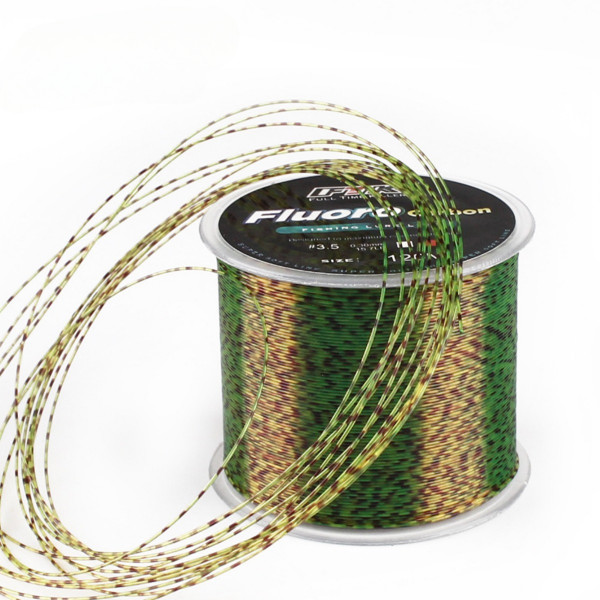 120M 플루오르화탄소 코팅 낚싯줄 0.20~0.60mm 7.15 LB~45 LB 파운드 탄소 섬유 리더 줄 낚시용 루어 와이어 침수용 줄 일본