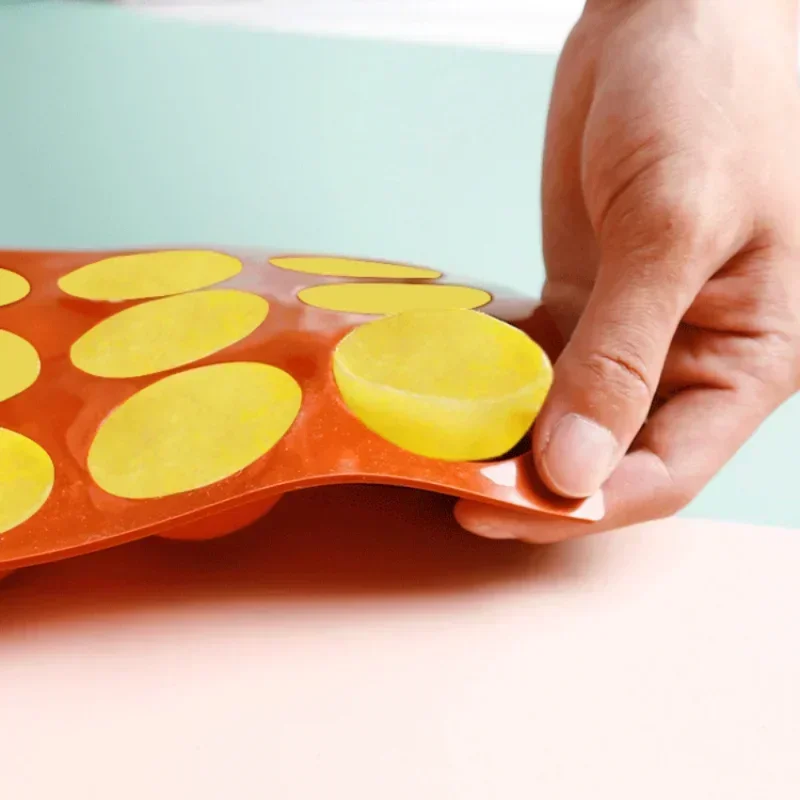 6/8/15/24 구멍 하프 볼 구형 라운드 실리콘 몰드 3D 브라우니 푸딩 무스 초콜릿 디저트 DIY 베이킹 케이크 장식 도구